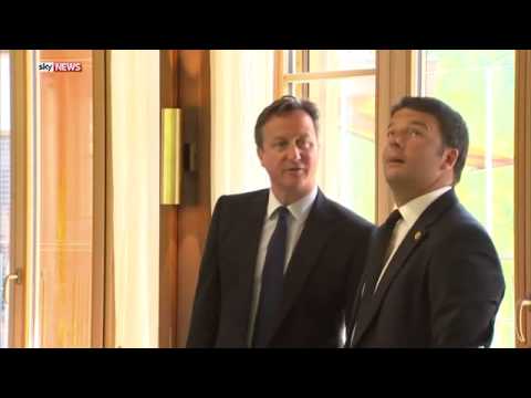 David Cameron's Whistle-Stop Tour Of Europe