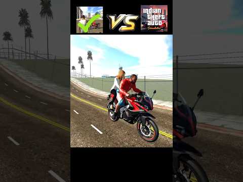 Indian bike driving 3D 😱 VS 🥶 Indian theft auto 🤝#gaming