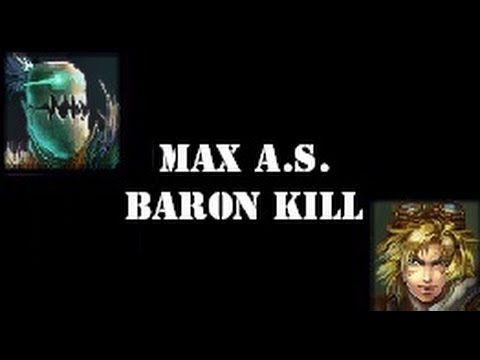 Ezreal / Fiddlesticks - 2.5 Max Attack Speed & Baron Solo