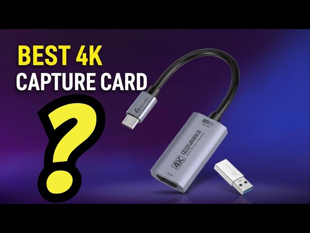 Vídeo relacionado con Guermok Tarjeta de captura de video 4K USB 3.0 con PD 100W, 4K a 60FPS o 2K a 144FPS HDMI a USB-A/C tarjeta de captura para transmisión, funciona con Pad, tablet, MacOS, Switch2/1, laptop, PC, cámara