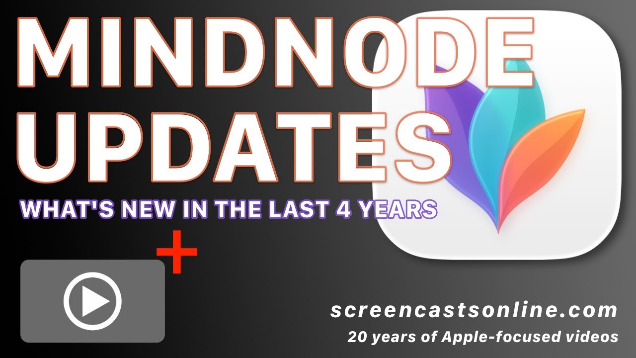 MindNode Updates • GREAT brainstorming and IDEA CREATION tool FOR YOUR MAC