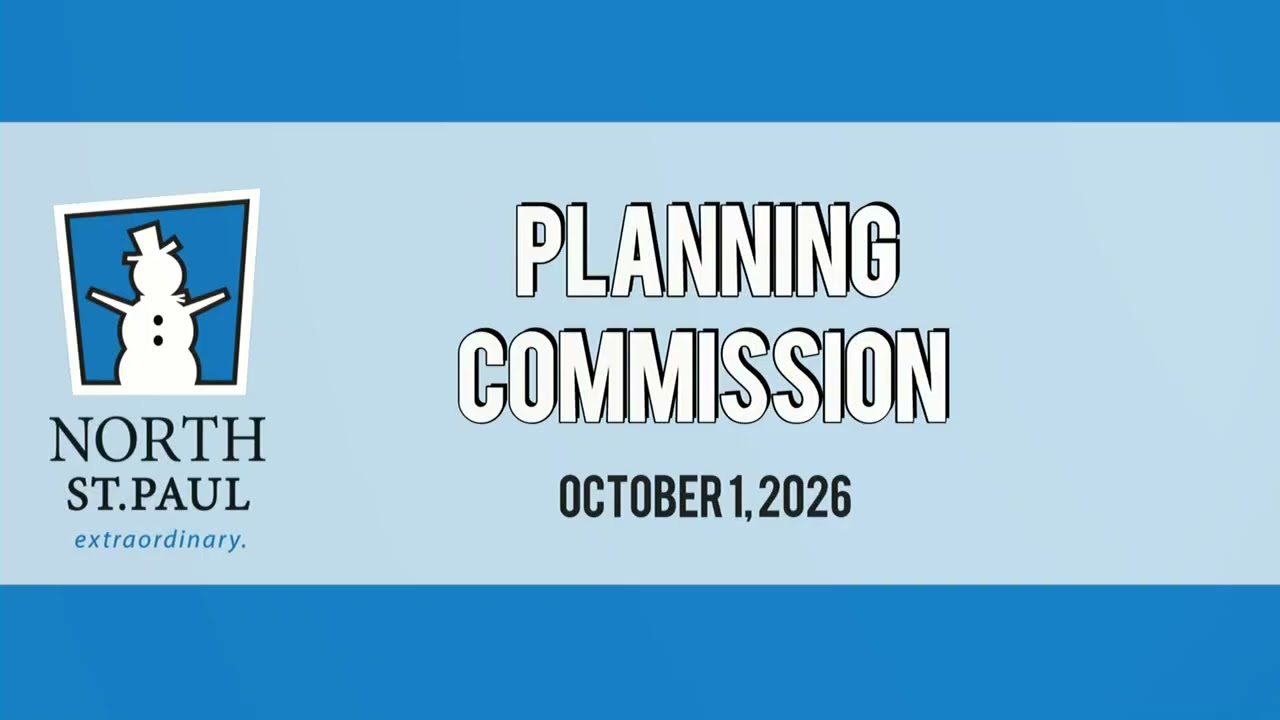 North St. Paul Planning Commission - 10/01/2026