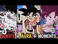 Tiktok Goku S Aura Power Moments Funny And Serious Matter Dragon Ball Dragonball Goku
