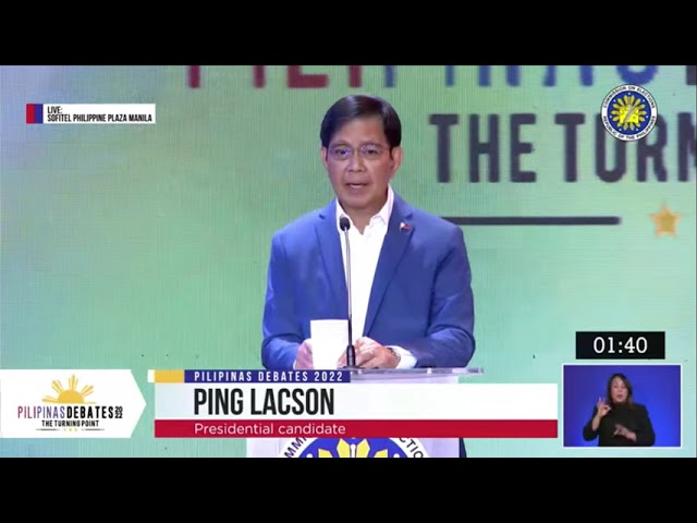 HIGHLIGHTS: Comelec’s PiliPinas Debates for presidential candidates