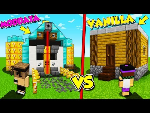 CASA MODDATA vs CASA VANILLA! - Minecraft ITA