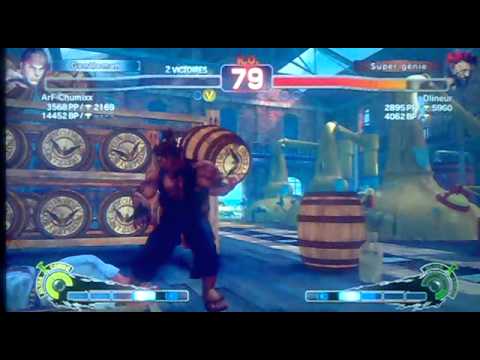 ArF Chumixx (Ryu) VS Dlineur (Akuma)