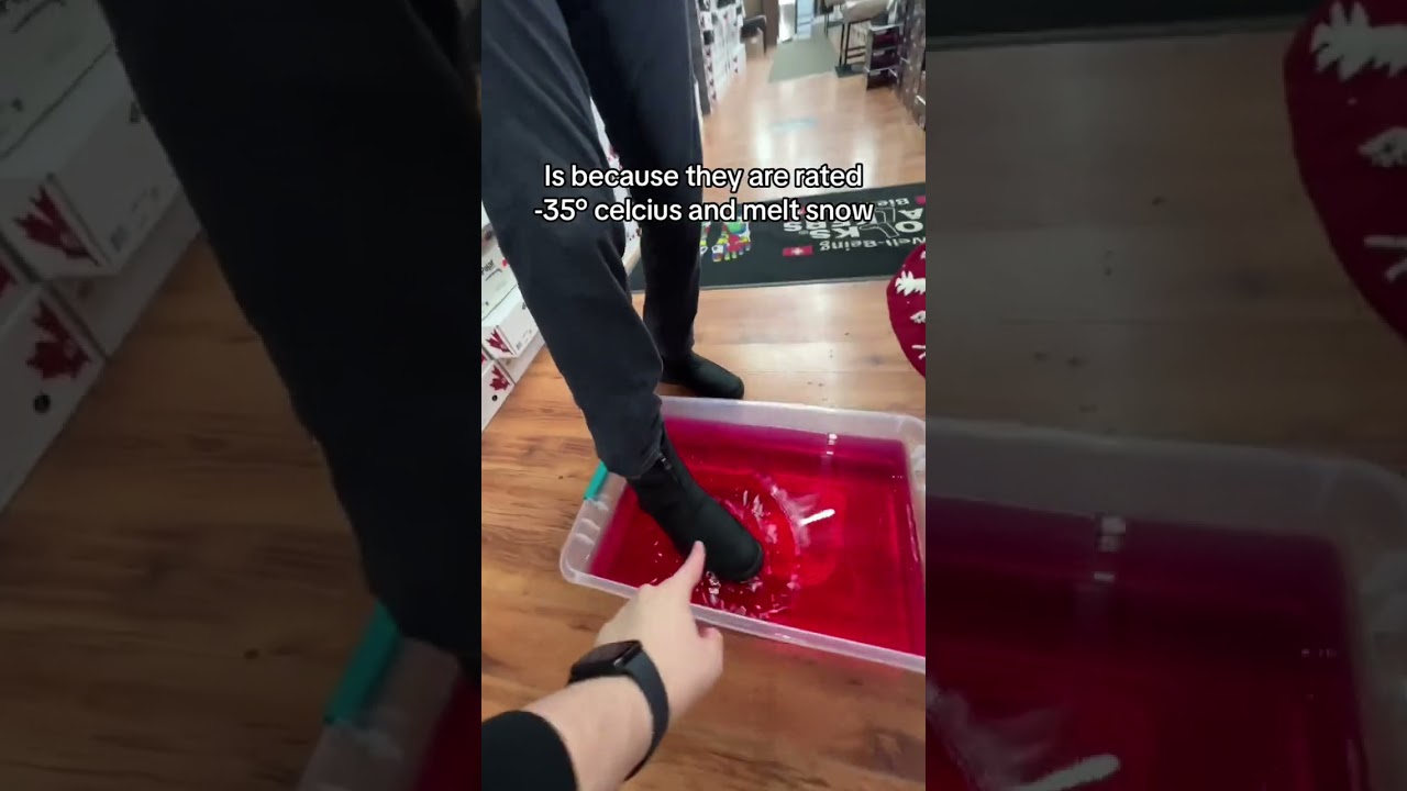 Czy te zimowe buty są wodoodporne, czy kłamią? #butyzimowe #zima #buty #wodoodporne