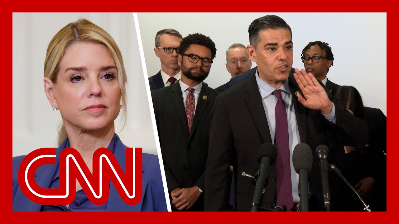 Dems furious after Bondi briefing on Epstein files