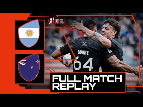 Men's Cup Final 🏆 | Argentina v New Zealand | HSBC France Sevens Rugby