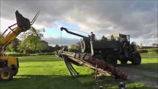 1951 Scammell Explorer "Private Benjamin" turning over King Low Loader
