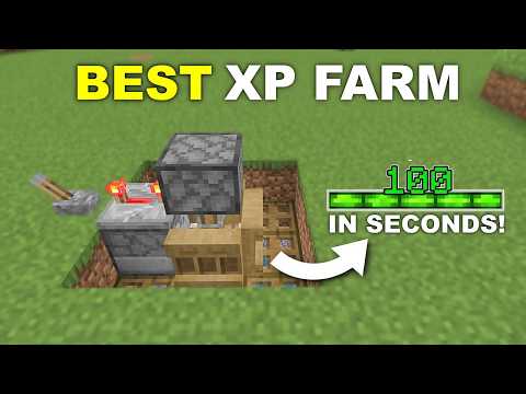 NEW BEST EVER XP FARM in 26.1+ Minecraft Bedrock ! (No Trident)