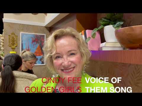 Cindy Fee, Voice Of The Golden Girls Them Song