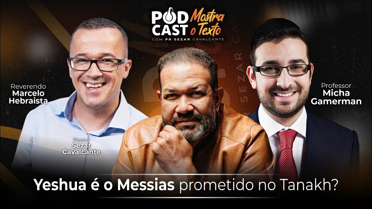 YESHUA É O MESSIAS PROMETIDO NO TANAKH? REV. HEBRAÍSTA PROF. MICHA E PR. SEZAR  - 15/04/26 (AO VIVO)