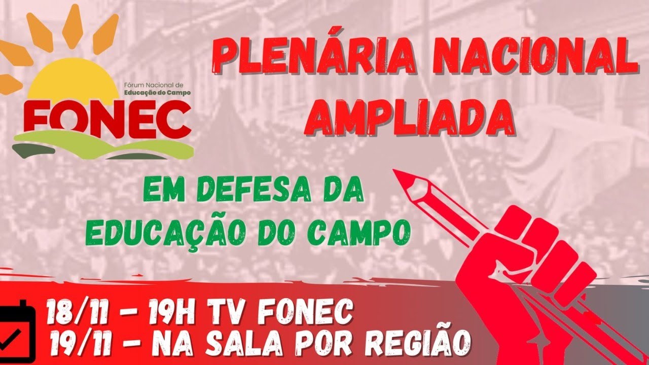 Plenária Nacional Ampliada - FONEC
