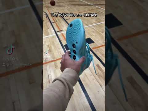 The Li-Ning Way of Wade 10 in this mint colorway is fresh! One of my favorite shoes #shorts #wow10