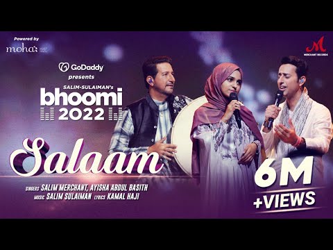Salaam | GoDaddy India presents Bhoomi 2022 | Ayisha Abdul Basith, Salim Sulaiman | Kamal Haji