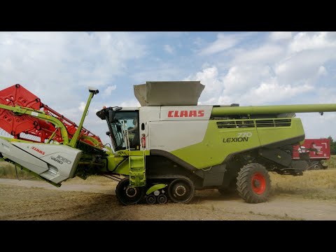 Wielki Test Claas Lexion 770TT & Vario 1080 ✪ Fendt 924 Vario ✪ Przyczepa Przeładowcza