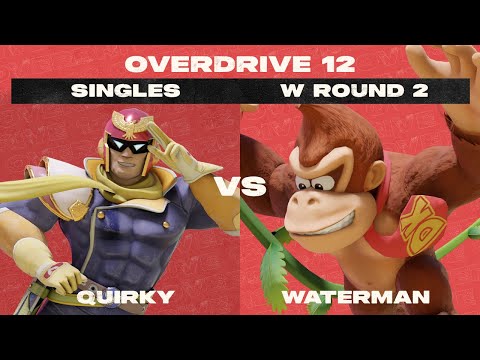 OVERDRIVE 12 | Winners Round 2 - Quirky vs Waterman | Smash Ultimate SSBU