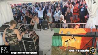 Reggaebus Soundsystem at Dour Festival by Party Time TV - 14 JUILL 2016