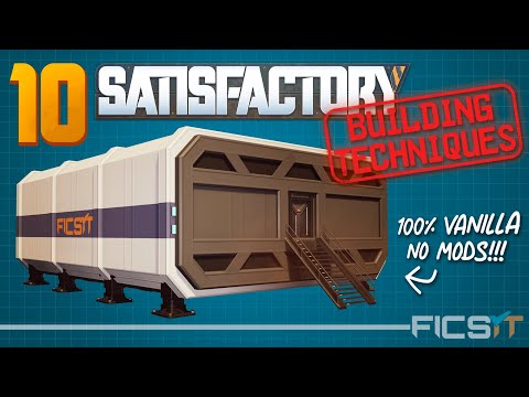 10 Building Tips: SATISFACTORY 1.1