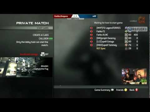 [MW3] apeX vs Fariko Dragons   Map 1 first half   Grand Final   Reflex GT 8 Day 2