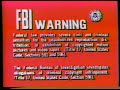 FBI Warning Full Red 1990