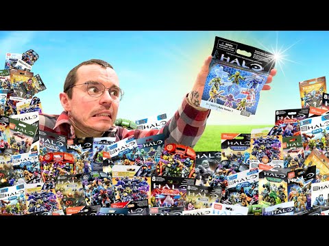 I BOUGHT 200 HALO MEGA BLOKS BLIND BAGS