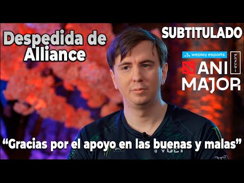 Despedida Team Alliance - Animajor |Subtitulado|