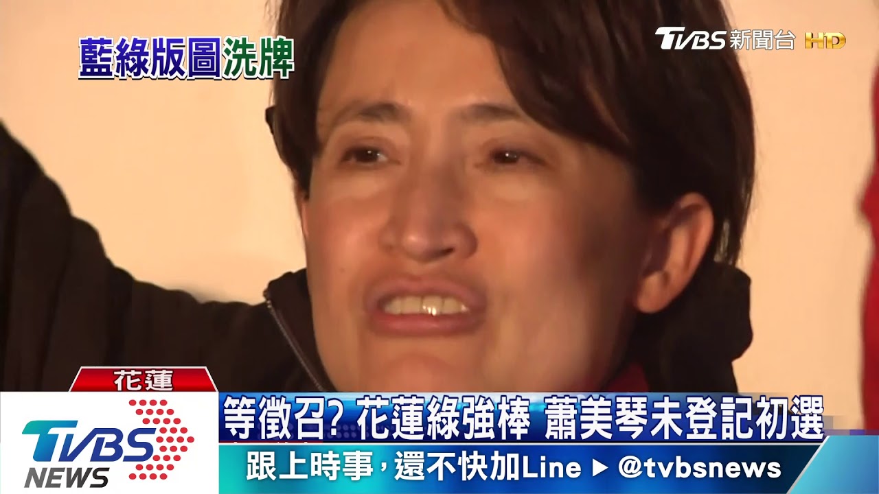 立委初選蕭美琴未登記　吳志揚換區選