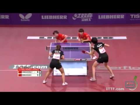 2013 World Table Tennis Championships: Liu Shiwen/Ding Ning vs Chen Meng/Zhu Yuling