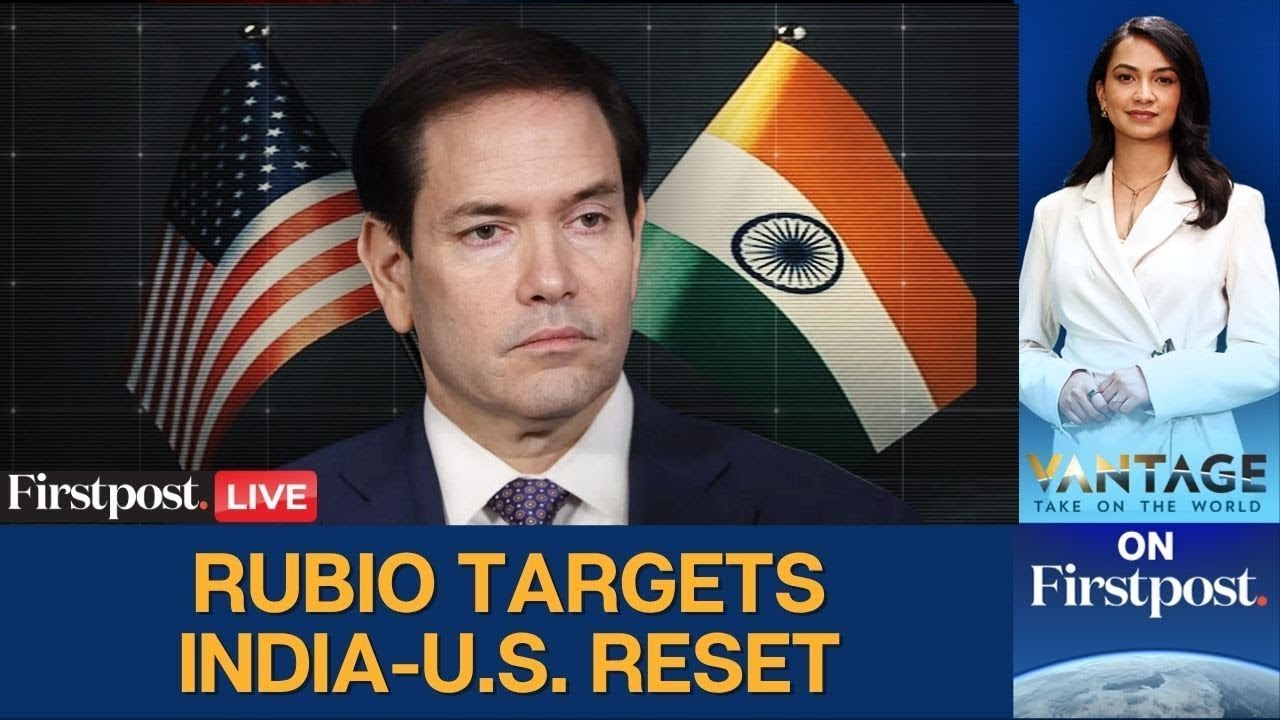 Marco Rubio to Visit India as US Seeks Reset in Ties | Vantage LIVE