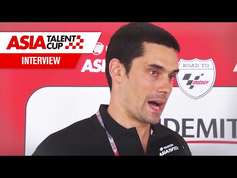 Diego Lozano debriefs Race 1 at Sepang International Circuit