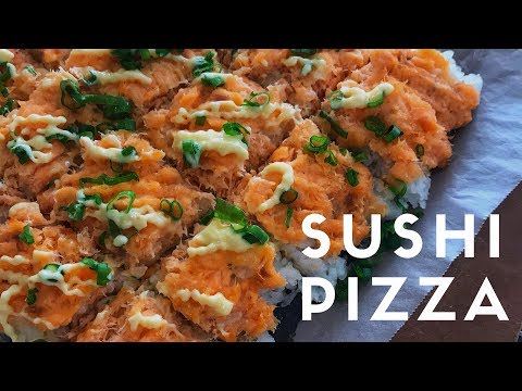 Sushi Pizza by Dunsten