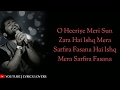 LYRICS HEERIYE ARIJIT SINGH SHREYA GHOSHAL HIMESH R VISHAL M HAPPY HARDY AND HEER 1