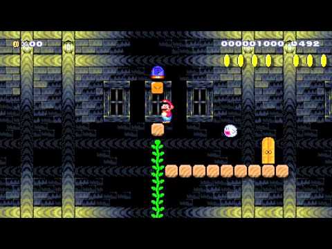 Boo! Haunted House. by Kyle - Super Mario Maker - No Commentary 1AD
