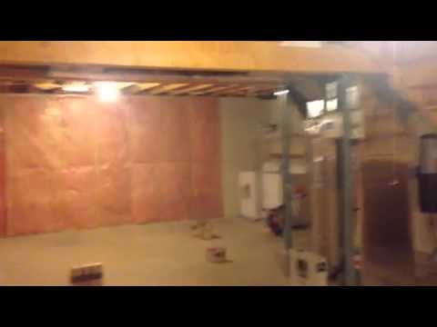 Basement before renovation