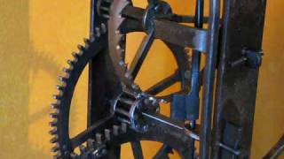 Présentation de l'horloge médiévale en fer que j'ai réalisée