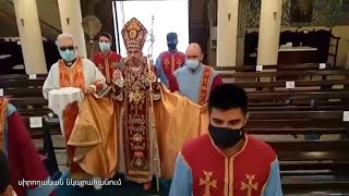 Կորոնավիրուսի պատճառով Բրազիլիայի հայոց թեմում արարողությունները կատարվել են ուղիղ հեռարձակմամբ