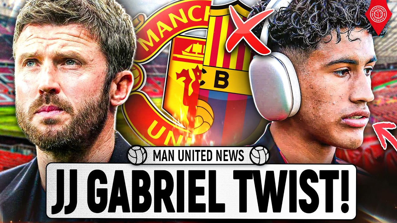 "We're Not Interested!" Barcelona Hit Back At JJ Gabriel DRAMA! | Man United News