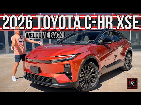 The 2026 Toyota C-HR XSE Is A Reincarnated Electric Coupe High Riding SUV