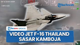 Tank dan Jet F-16 Thailand Gempur Kamboja, Kasino Hancur Dituding Jadi Alih Fungsi Pusat Drone