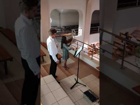 J. Pachelbel - Kanon D-dur, wyk. Muzycy Łukasz Lepak, Emilia Leśniak, Bartosz Suski