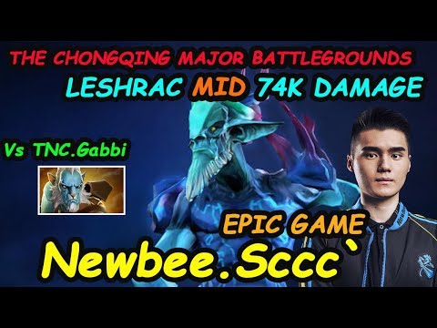 Sccc - [Leshrac] MIDLANE INSANE DAMAGE  Vs TNC Gabbi The Chongqing Major BATTLEGROUNDS | Dota2 7.20