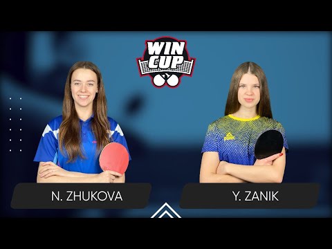 08:45 Nadiia Zhukova - Yulianna Zanik West 2 WIN CUP 19.01.2024 | TABLE TENNIS WINCUP