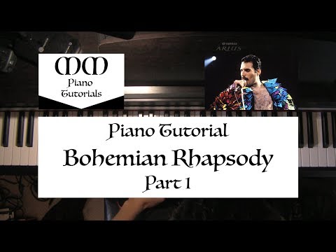 Bohemian Rhapsody (Queen) ~ Piano Tutorial (Part 1)