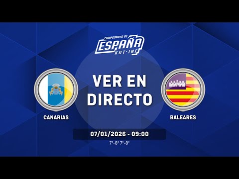 CANARIAS vs BALEARES | 7º-8º | CESA Cadete Masculino