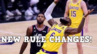 New NBA Rules for the 2023-24 Season...