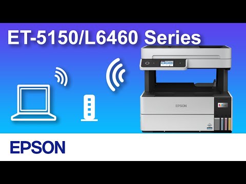 How to Connect a Printer and a Personal Computer Using Wi-Fi (Epson ET-5150/L6460 Series)