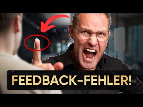 Feedback geben: 5 fatale Fehler von Führungskräften!