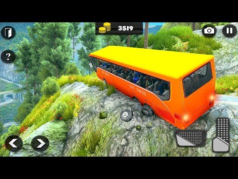 Offroad Bus Driving Simulator 2019: Mountain Bus-Android and ios gameplay